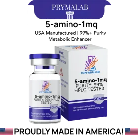 5-Amino-1MQ 5MG peptide vial for metabolic enhancement and weight loss