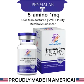 5-Amino-1MQ 5MG peptide vial for metabolic enhancement and weight loss