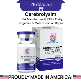 Buy Cerebrolysin peptide for brain research - 60mg vial from PrymaLab with third-party testing