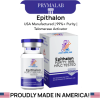 Buy Epitalon 10mg peptide vial from PrymaLab - telomerase activator for anti-aging research
