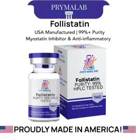 Buy Follistatin peptide for muscle growth research - 1mg pharmaceutical-grade vial
