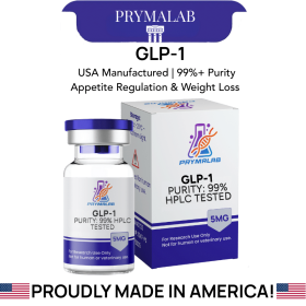 GLP-1 5MG research peptide vial - glucagon-like peptide-1 for metabolic and glucose regulation studies
