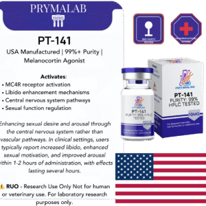 PT-141 (Bremelanotide) 10mg β Lab Research Supply