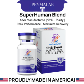 Amino acid blend performance supplement SUPER Human Blend bottle showing complete amino acid complex
