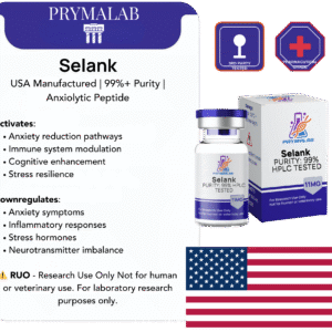 Selankβ―11β―mg lyophilized powder β peptide for stronger calm focus and deep stress resilience