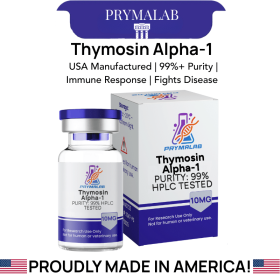 Thymosin Alpha 1 peptide 10mg vial for immune modulation research