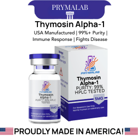 Thymosin Alpha 1 peptide 5mg vial for immune modulation research