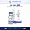 TB-500 5 mg lyophilized research peptide vial with carton – PrymaLab, made and tested in the USA