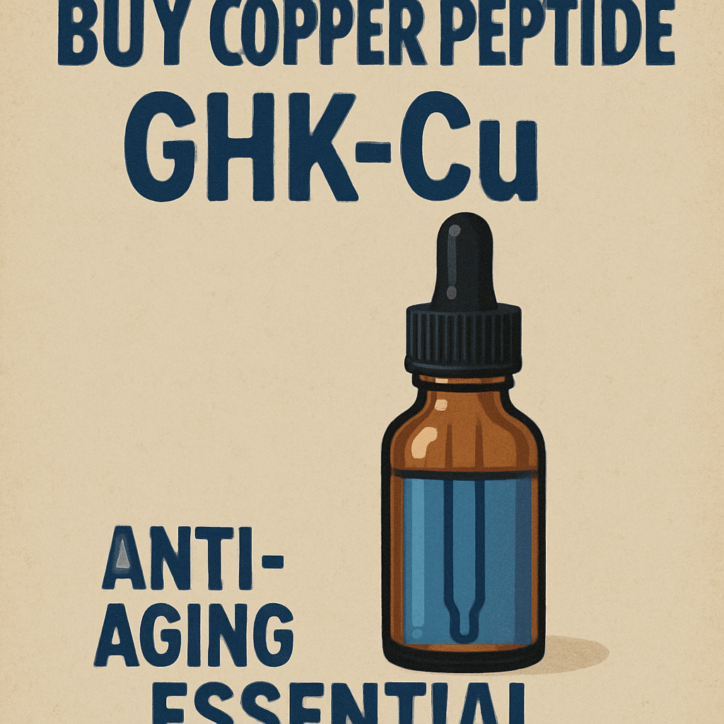 Buy Copper Peptide GHK-Cu: Anti-Aging Essential