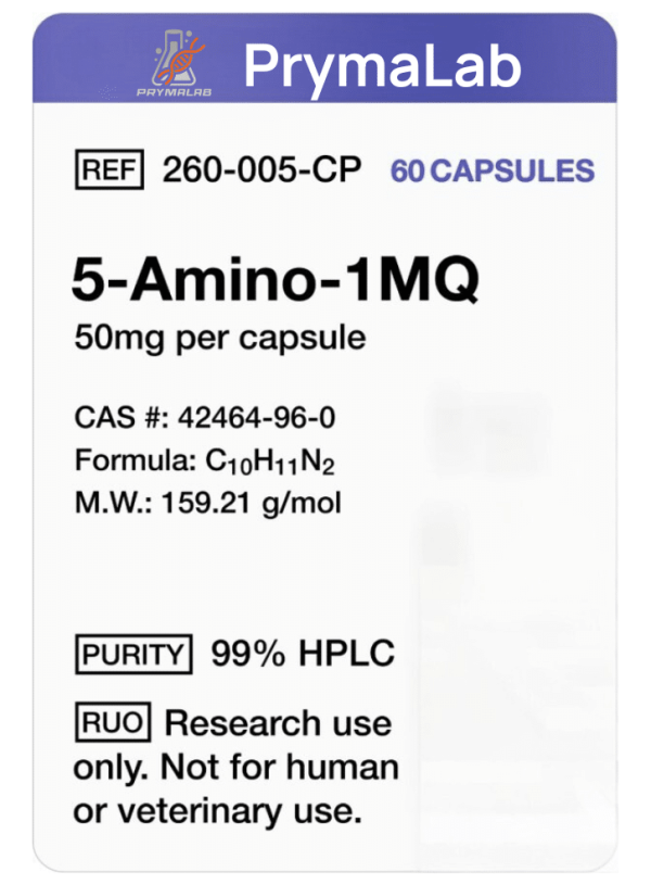 Scientific data for 5-amino-1mq