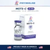 MOTS-C 40 mg lyophilized research peptide vial with carton – PrymaLab, made and tested in the USA