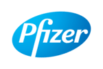Pfizer logo - Major pharmaceutical company advancing peptide-based vaccine and GLP-1 research
