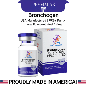 Bronchogen peptide 20mg lung bioregulator lyophilized powder by PrymaLab