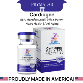 Cardiogen peptide 20mg heart bioregulator lyophilized powder by PrymaLab
