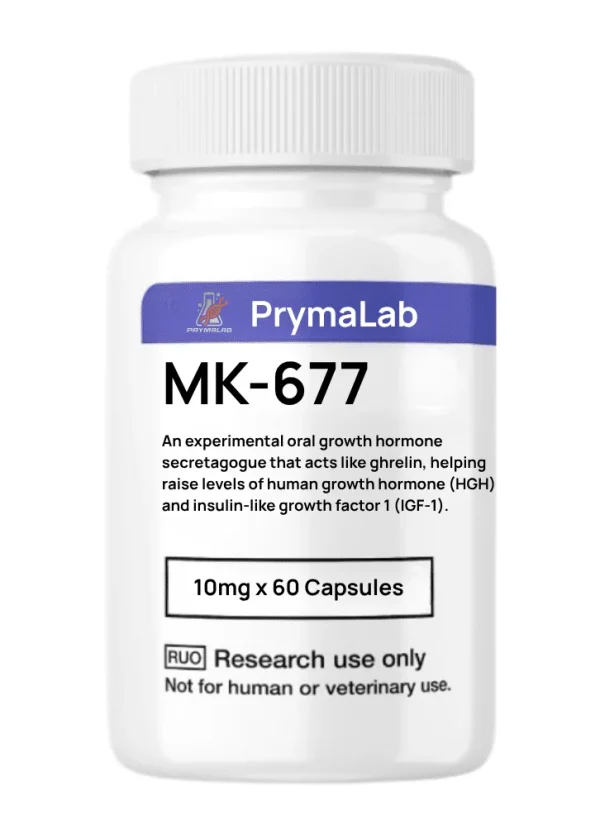 MK 677 ibutamoren An experimental oral growth hormone secretagogue that acts like ghrelin helping raise levels of human...