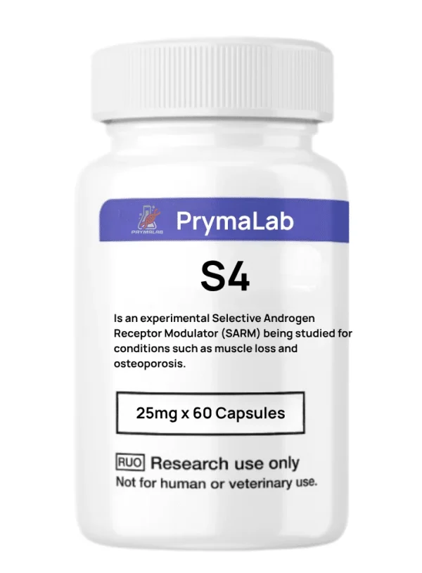 S4 Andarine is an experimental Selective Androgen Receptor Modulator SARM being studied for conditions such as muscle...