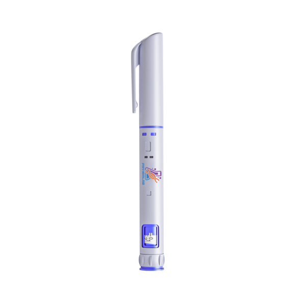 NAD+ 3ml autoinjector pen vertical view at 100mg/ml research compound