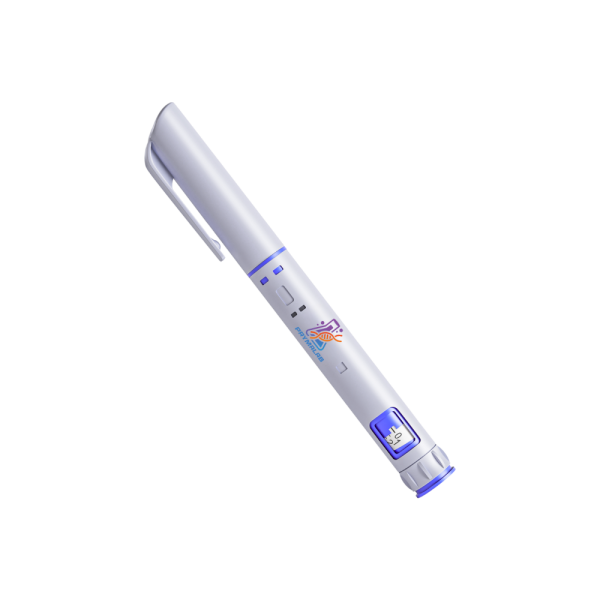 Semax 10ml autoinjector pen diagonal view at 1mg/ml for research use
