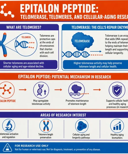 In depth Epitalon peptide research and current findings.