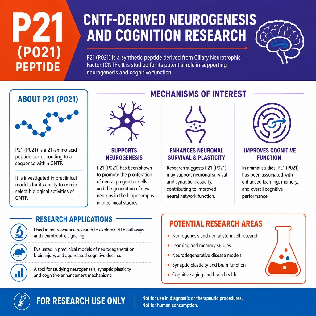 P21 peptide mechanism of action and our current scientific understanding.